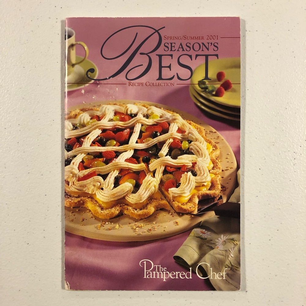 2001 The Pampered Chef SEASON’S BEST Recipe Collection (Paperback)
